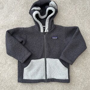 Patagonia Gray Bear Coat 2T